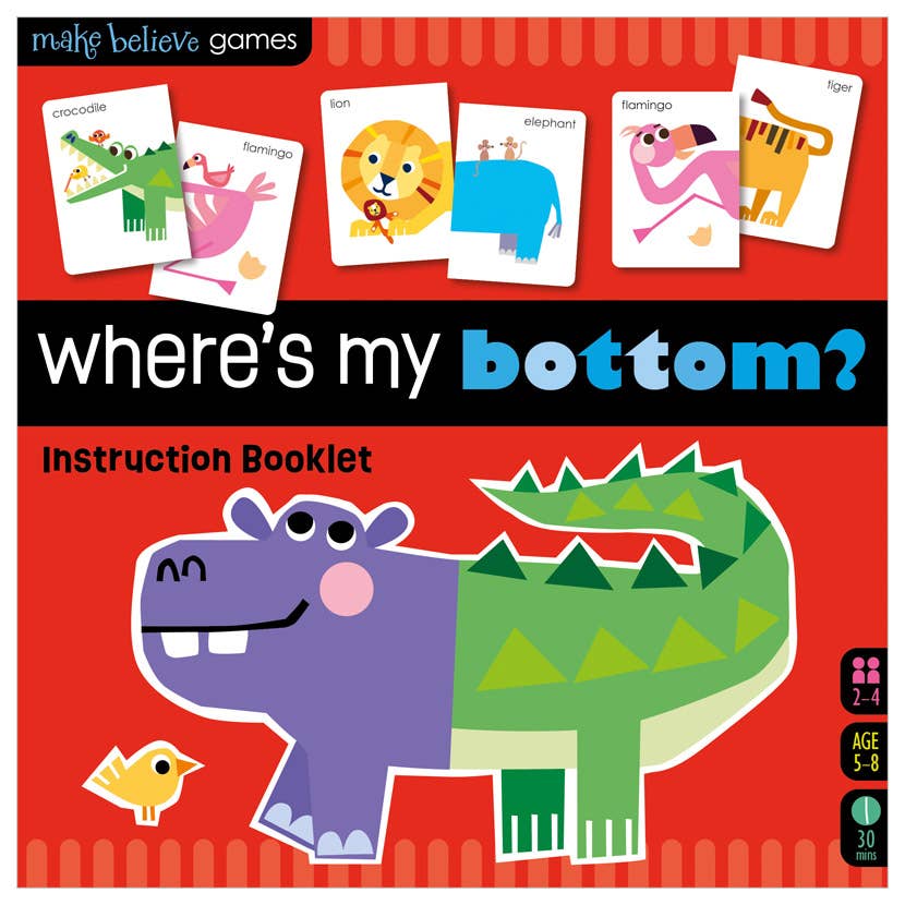Make Believe Ideas – wholesale Brain game – Child – Where’s My Bottom?1