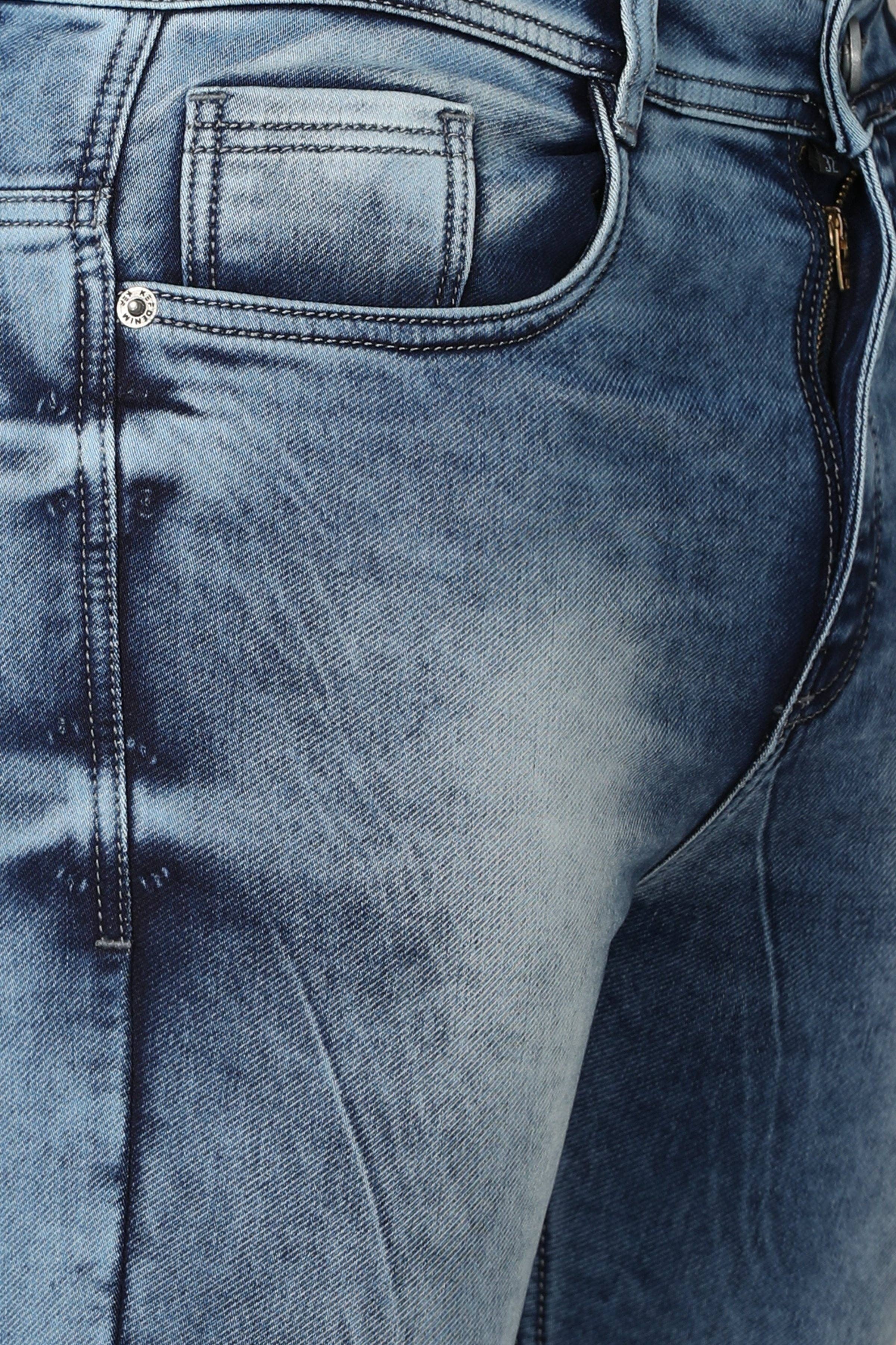 KEF CLOTHING – wholesale Jeans – Men’s – Blue with Light Fade Jeans6