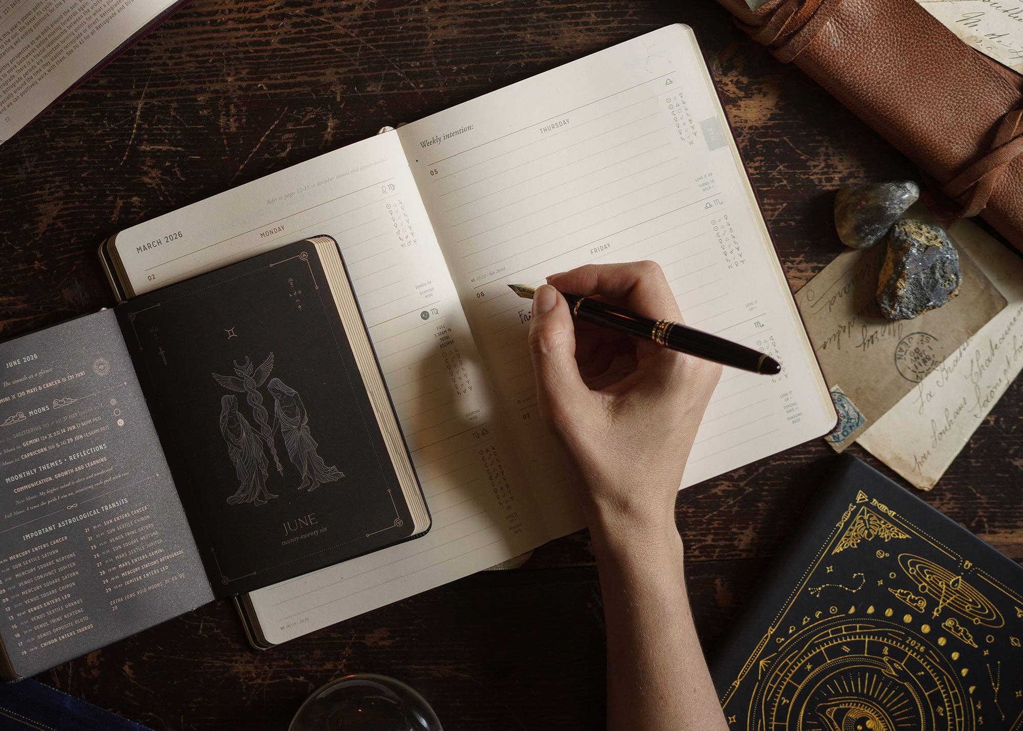 2026 Astrological Planner - White for wholesale on Faire9