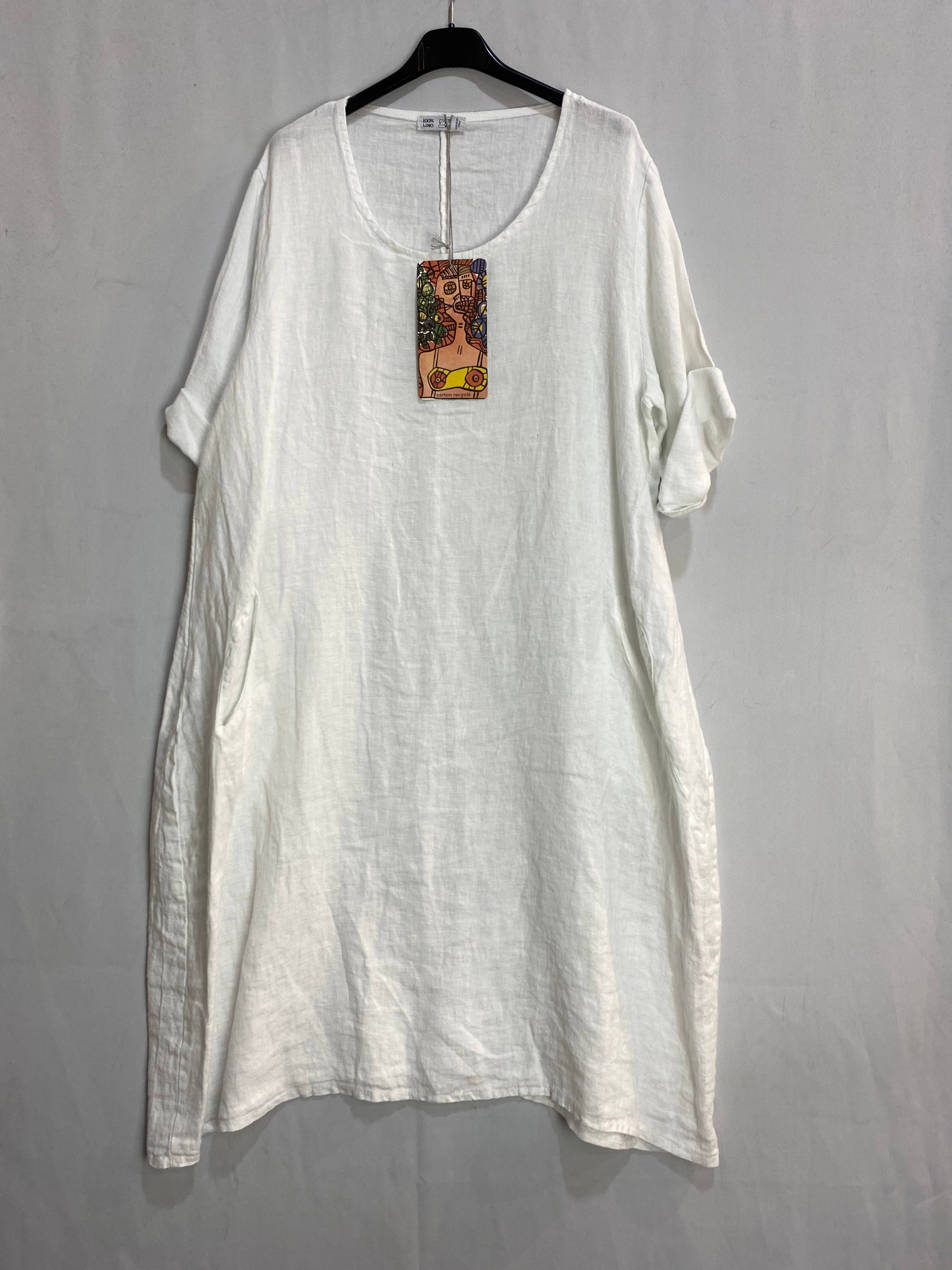 LINEN & COTTON HOUSE – Großhandel Kleid – Damen – Leinenkleid 167 Frühling Sommer Kollektion9