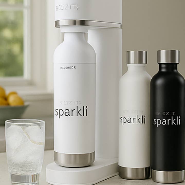 FIZZIT - Wholesale Kitchen appliance - Fizzit Spärklï Carbonated Water Soda Maker with Stainless Steel Bottle Included28