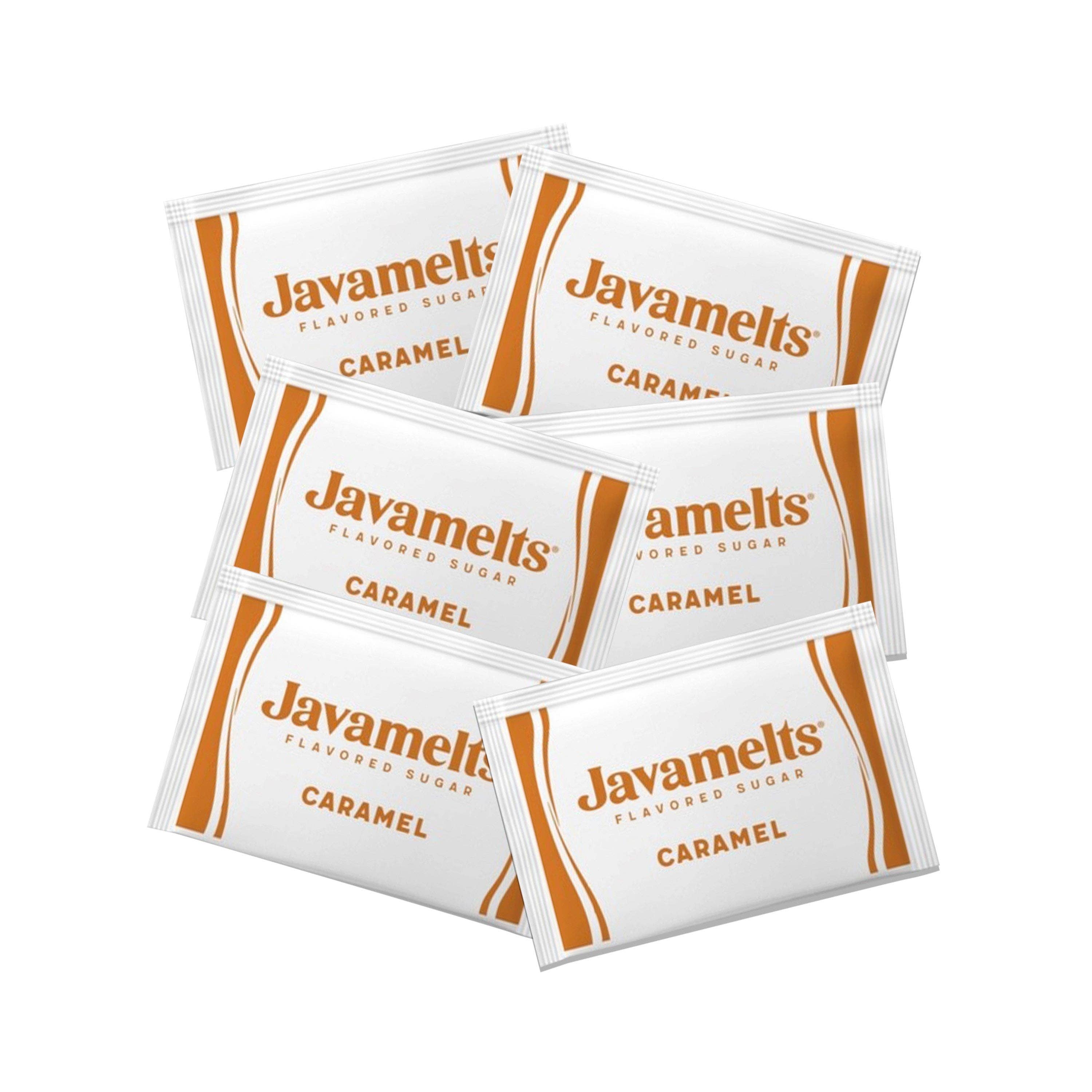 JAVAMELTS, INC. - Vente Sucre - Sachets de sucre caramel - Vente en gros, boîte de 1 000