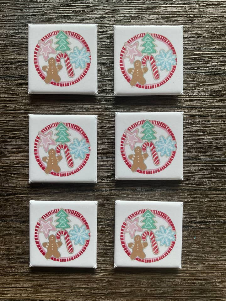 Mini-magneter - Utskurna kakor för wholesale av Blueberry Road Cards