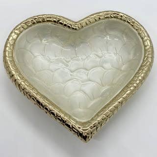 Medici Gold Medici Gold Heart Bowl for wholesale by Kenzy Gifts