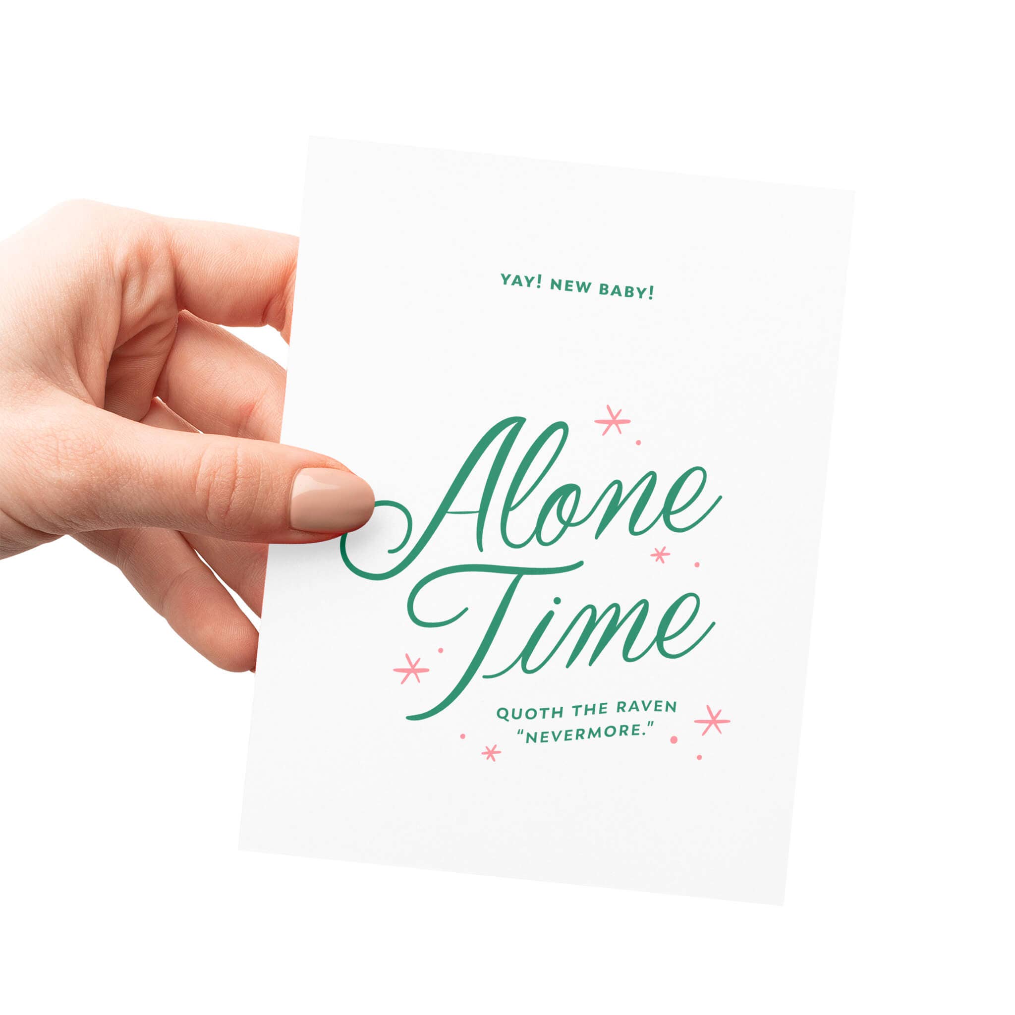 Friendly Fire Paper - Wholesale Baby Card - Nevermore Letterpress Baby Card1