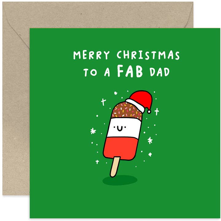 Fab Family Julekort - Julekort Til Familie - Xmas for engroshandel hos Old English Company