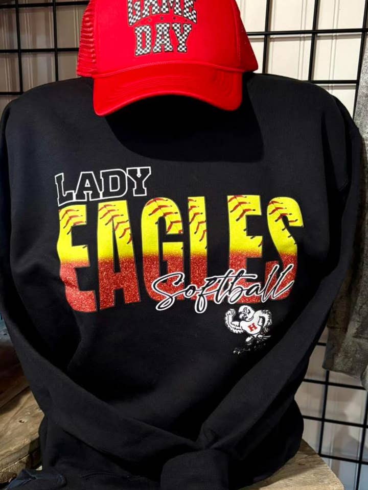 Sudadera de letras de softball personalizable para equipo para venta al por mayor de GypC Ink