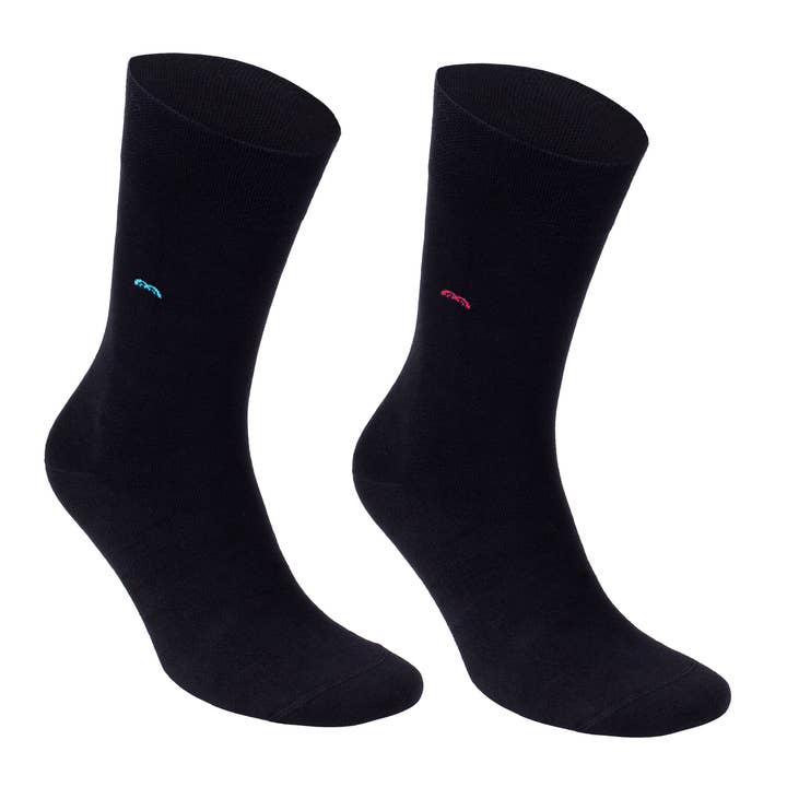 Bambooven - Wholesale Socks - Men's - Bambooven Men’s Lightweight Black Dress and Trouser Socks