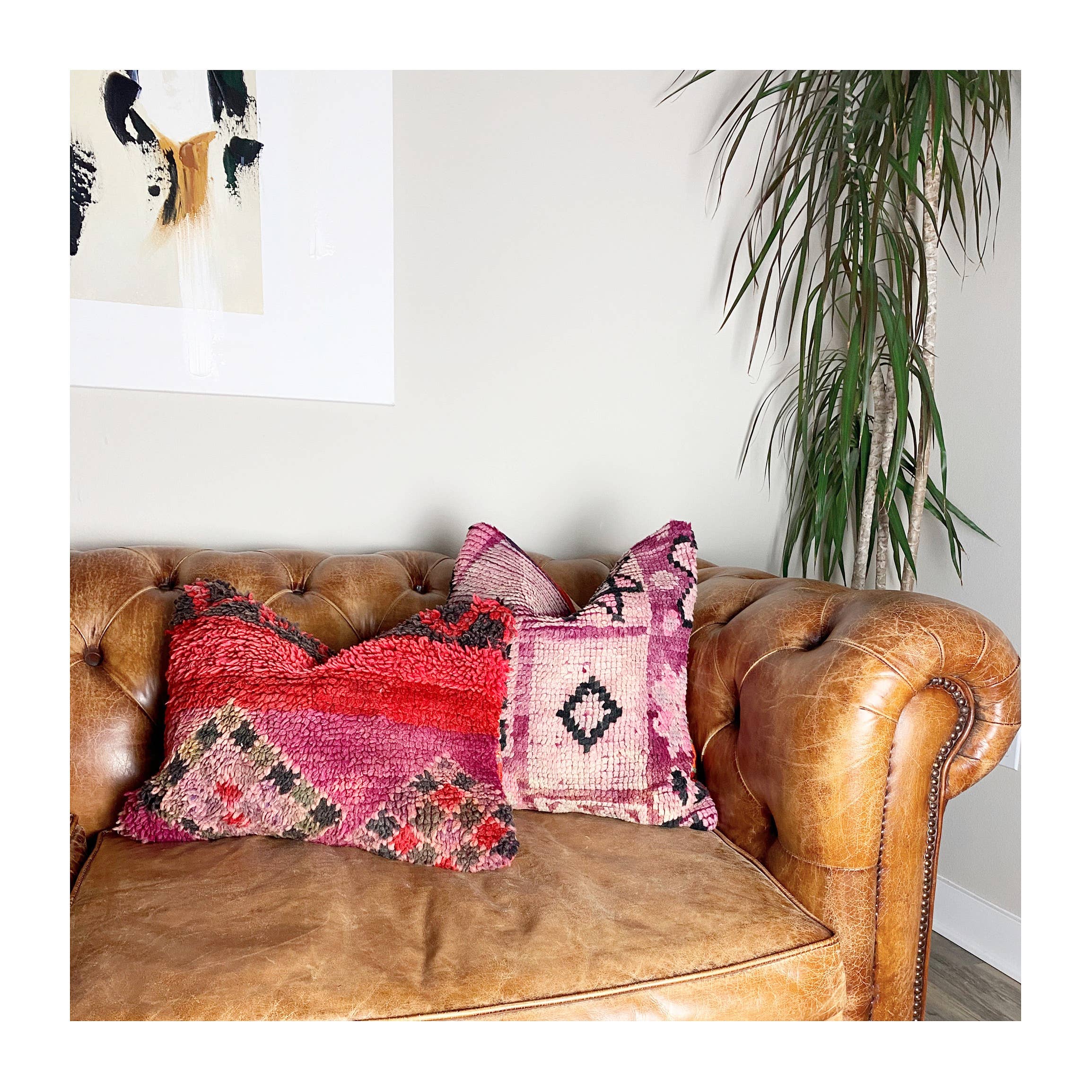 Eclectic Collective – wholesale Prydnadskuddfodral – Marockansk kuddfodral av mattmaterial