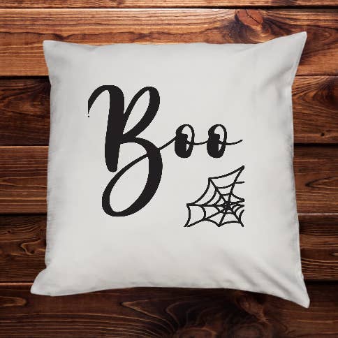 Funda de almohada Boo para venta al por mayor de The Adorned Willows Marketplace LLC