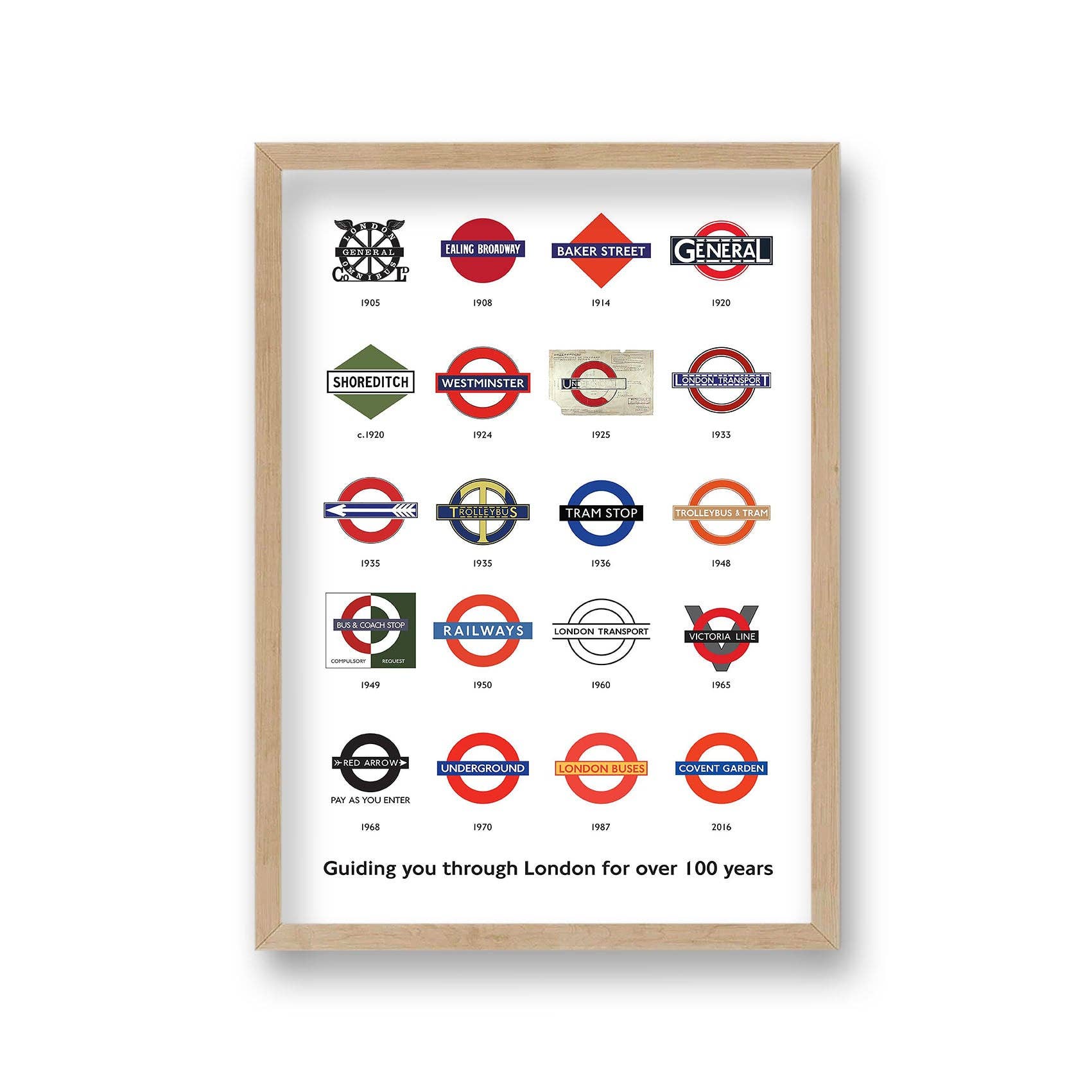 Gallery Print and Art - Wholesale Art Print - Vintage London Underground Signs2