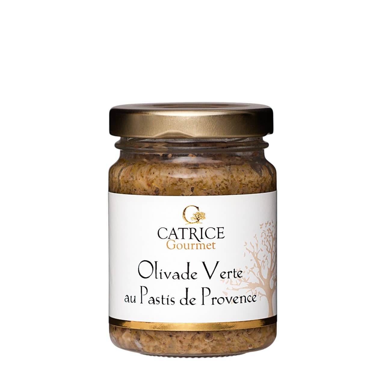 CATRICE GOURMET - Vendita all'ingrosso Tapenade - Crema Spalmabile di Olive - Olivada verde al pastis di Provenza 800