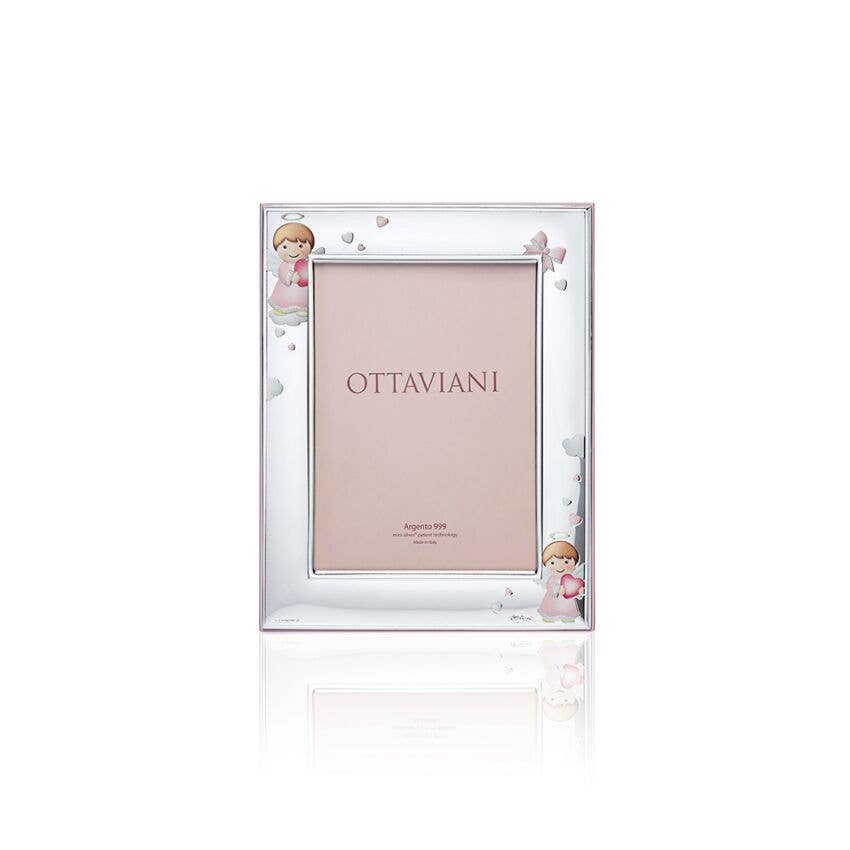 Ottaviani – wholesale Picture frame – Child & baby – Girl's photo frame “Angioletto” 9X13