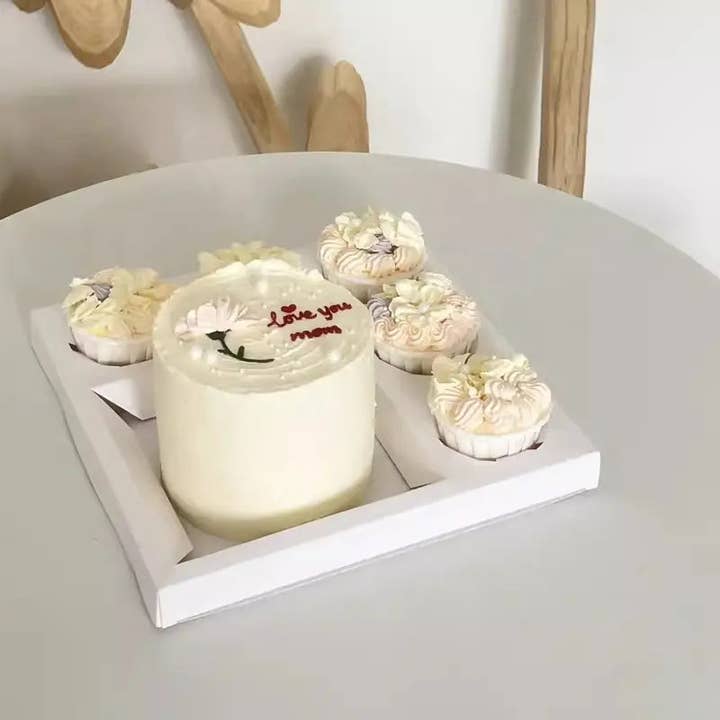 Elegant Design Supply - Wholesale Cake Stand - 5'' Tall Transparent Box for (5 pcs/set)5