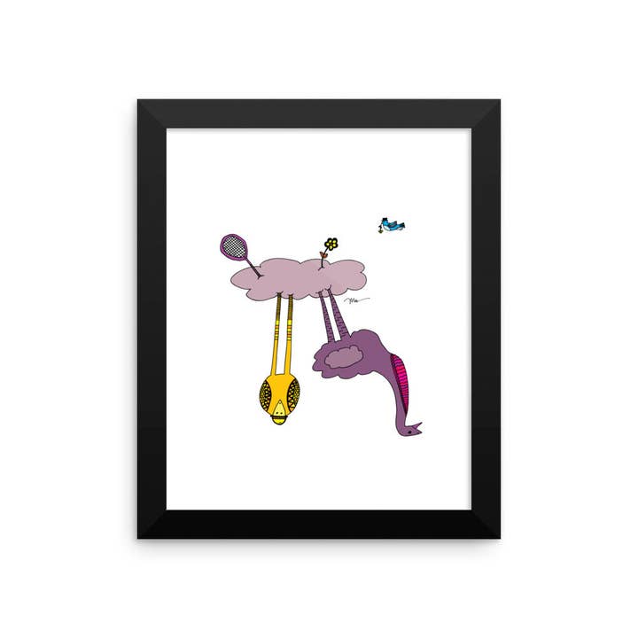 The MoMeMans - Wholesale Art Print - The Cloud Birds Print4