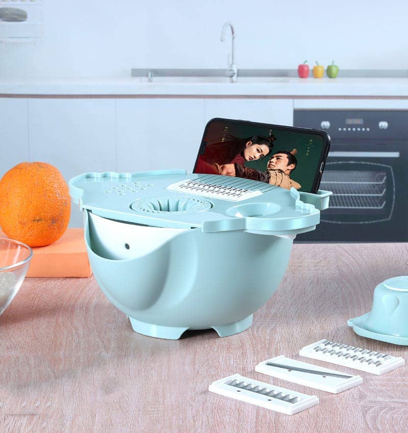 VIGOR - Wholesale Kitchen Tool/Gadget - Multifunctional Chopper & 9 in 1 Slicer Vegetable Slicer Dra9