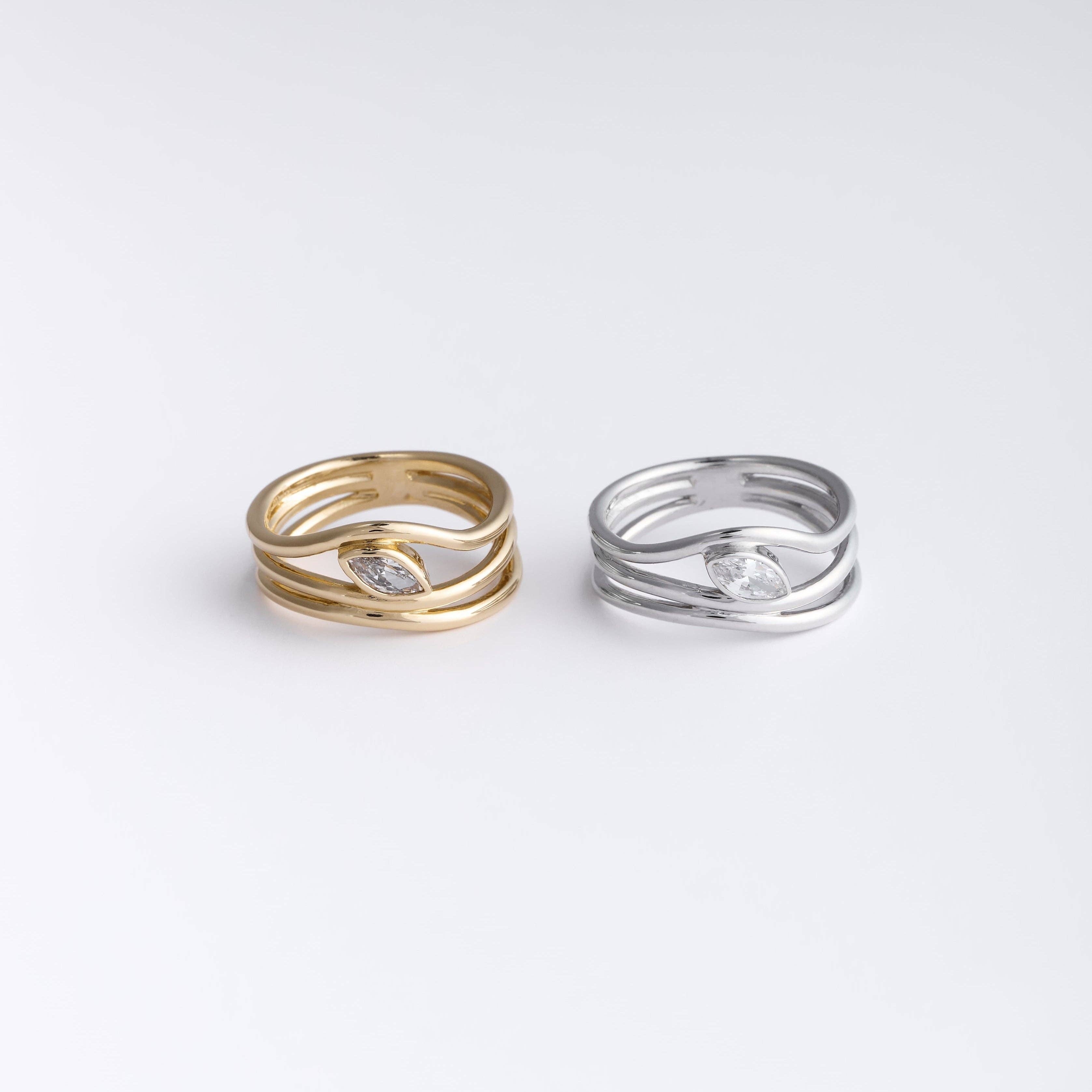 Huguette Paris - Wholesale Band/Stacked Ring - Ring - ONDÉE
