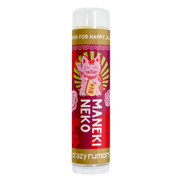 Crazy Rumors UK – wholesale Lip Balm – Maneki Neko Lip Balm1