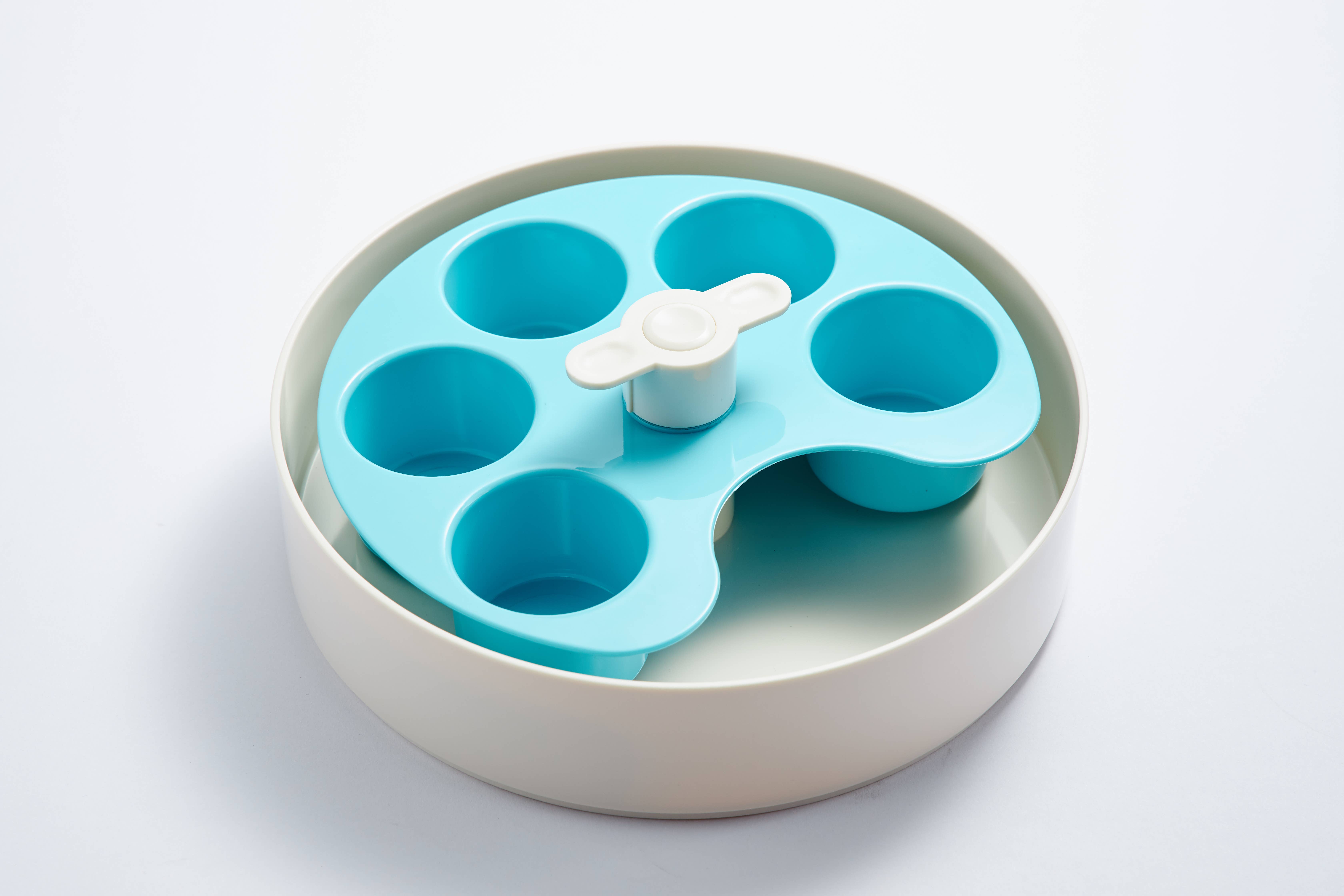 Only An Ocean Europe - Wholesale Drinkbak - Kat/Hond - SPIN interactieve voerspeelplaat blauw1