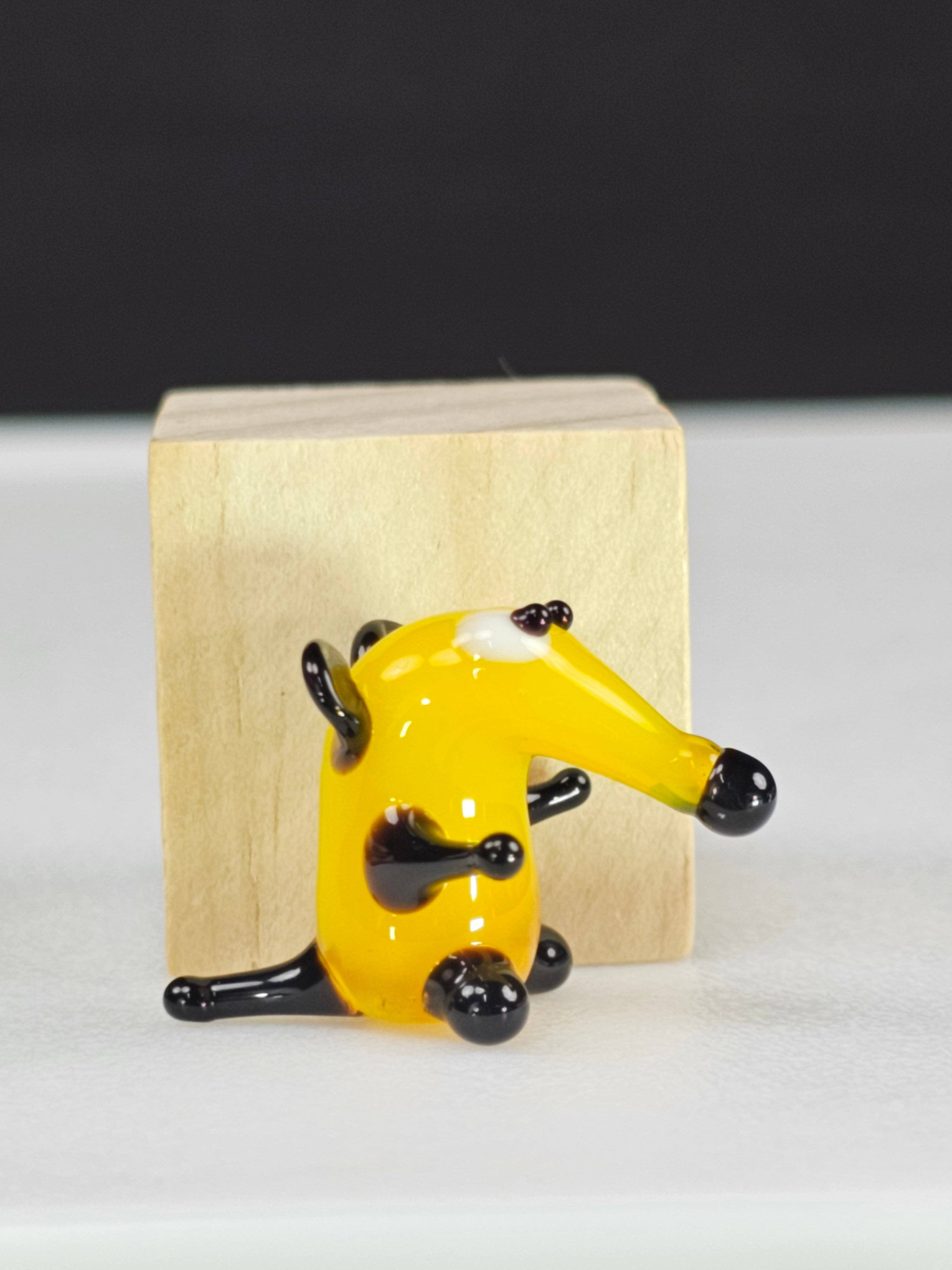 Glass by Iness - Wholesale Decorative Figurine - Aardvark Figurine, Mini Glass Collectible, Handmade In Ukraine4