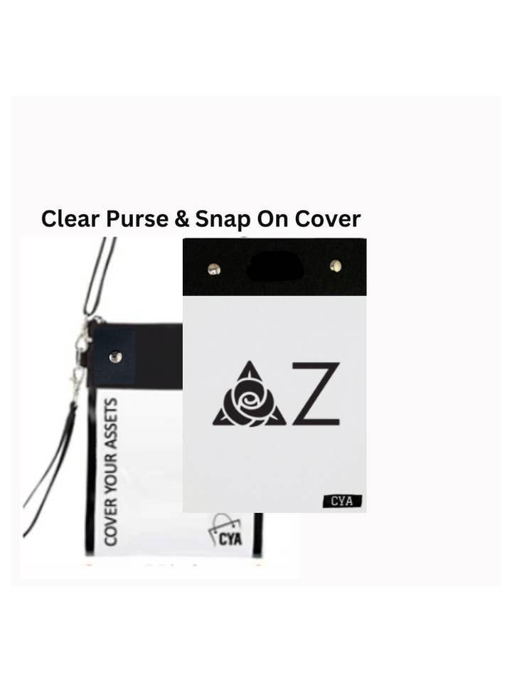 Delta Zeta - Tall Purse & Cover for wholesale by CYA Accessories