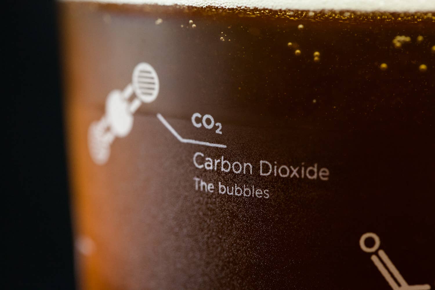 Cognitive Surplus - Wholesale Beer Glass/Mug - The Science of Beer Pint Glass Set (Case of 4 - 8 Pints)3