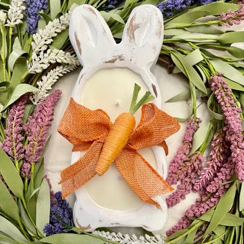My Amigos Imports - Wholesale Candle Holder - Small Bunny Dough Bowl-5-6x10-Candle Ready-Small Bunny Bowl