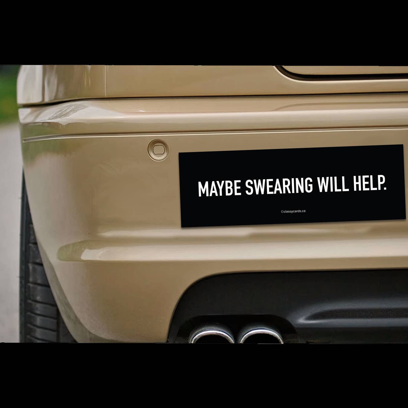 High Cotton Gifts - Wholesale Magnet - Maybe Swearing Help Magnet1