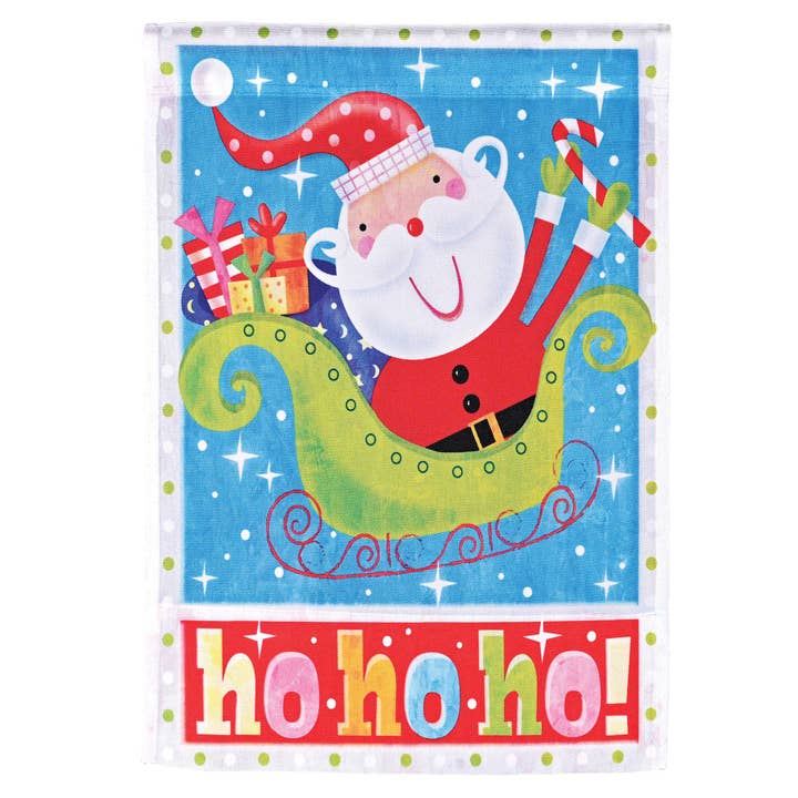 House Flag Santa Ho Ho Ho for wholesale by Magnolia