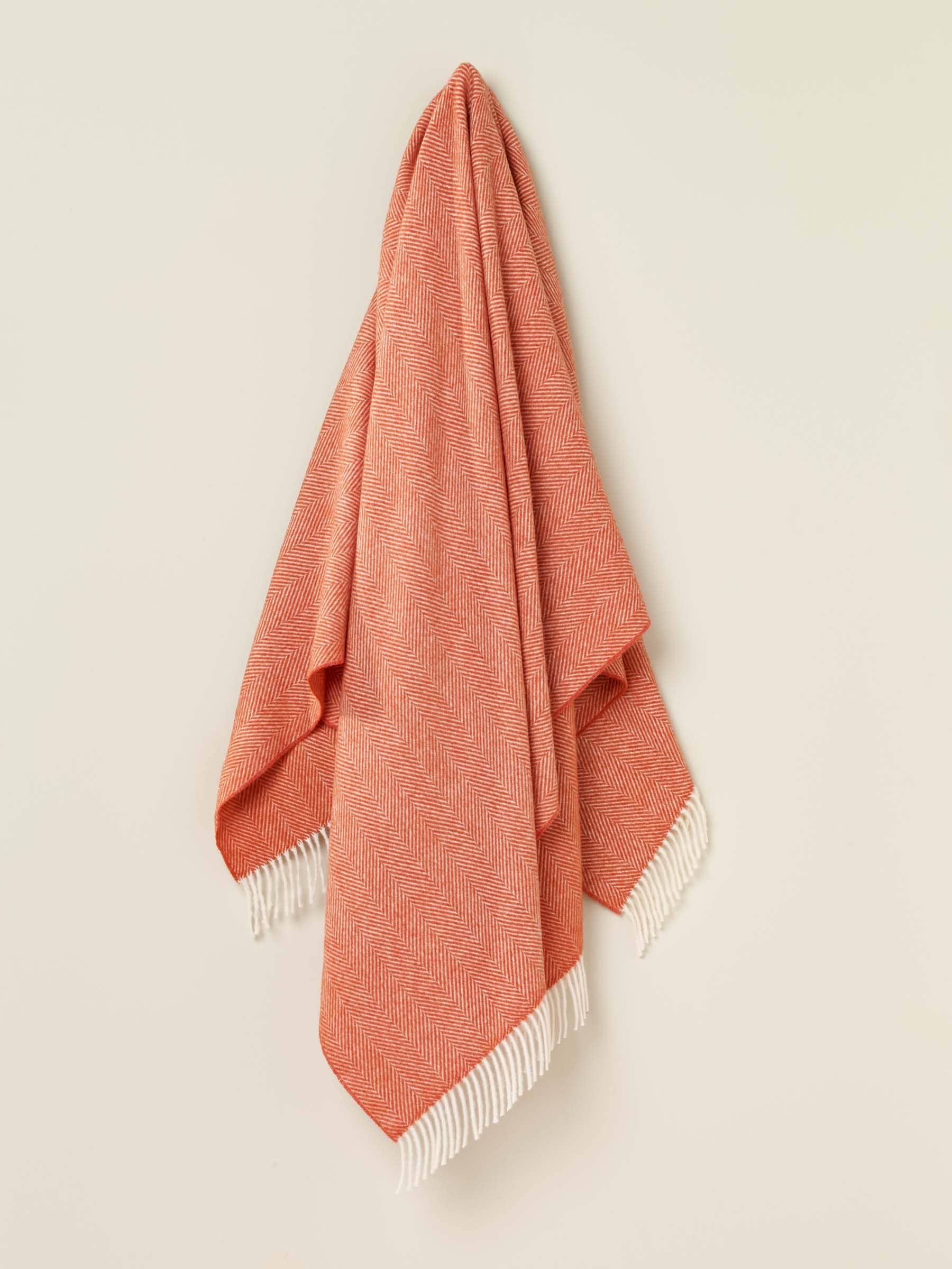 Bronte by Moon – wholesale Prydnadsfilt – Herringbone Merino-pläd9