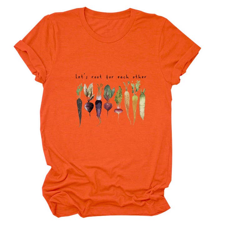 ACCITY - Wholesale Screen Printed T-Shirt - Women's - Women’s Crew Neck Tee with Positive Quote_CWTTS147821