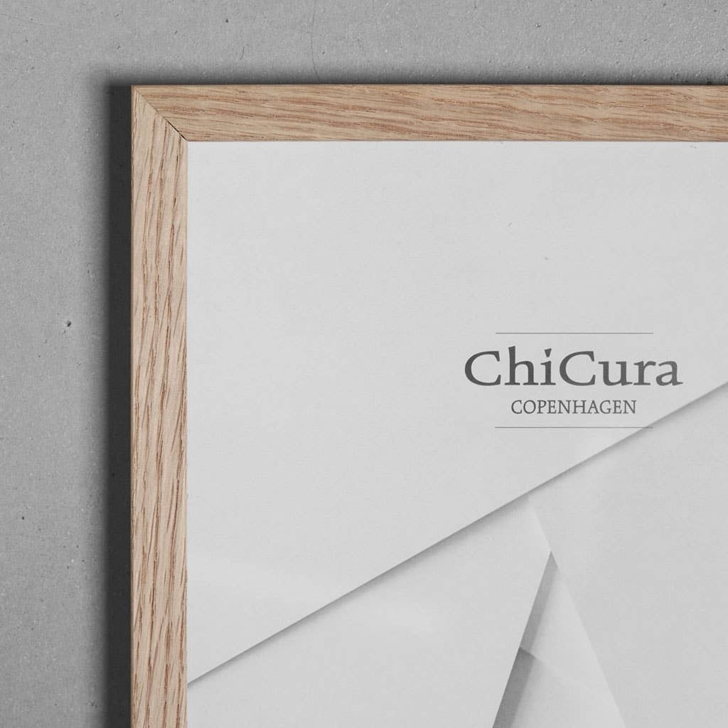ChiCura Copenhagen - Wholesale Picture Frame - Wooden Frame - Oak - Glass2