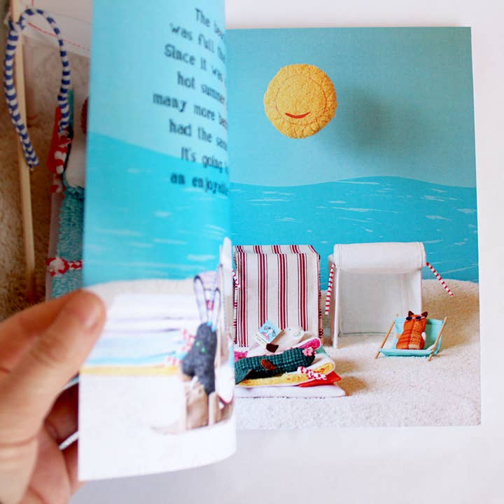 Buch - Ein Tag am Strand - Versionen auf Portugiesisch und Englisch für den Großhandel von Matilde Beldroega