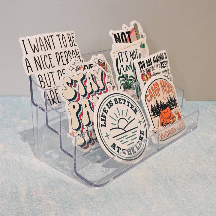 Expression Design Co - Wholesale Retailer Display - Paper & Novelty - Sticker Display