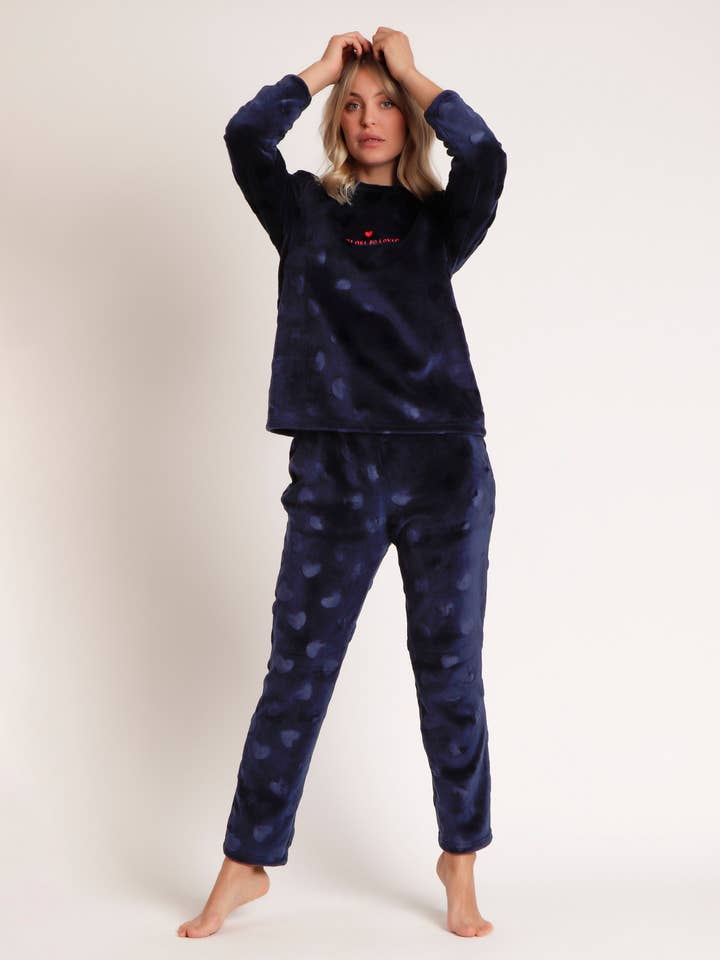 ADMAS Corel You Are So Loved Långärmad Pyjamas för kvinnor för wholesale av ADMAS