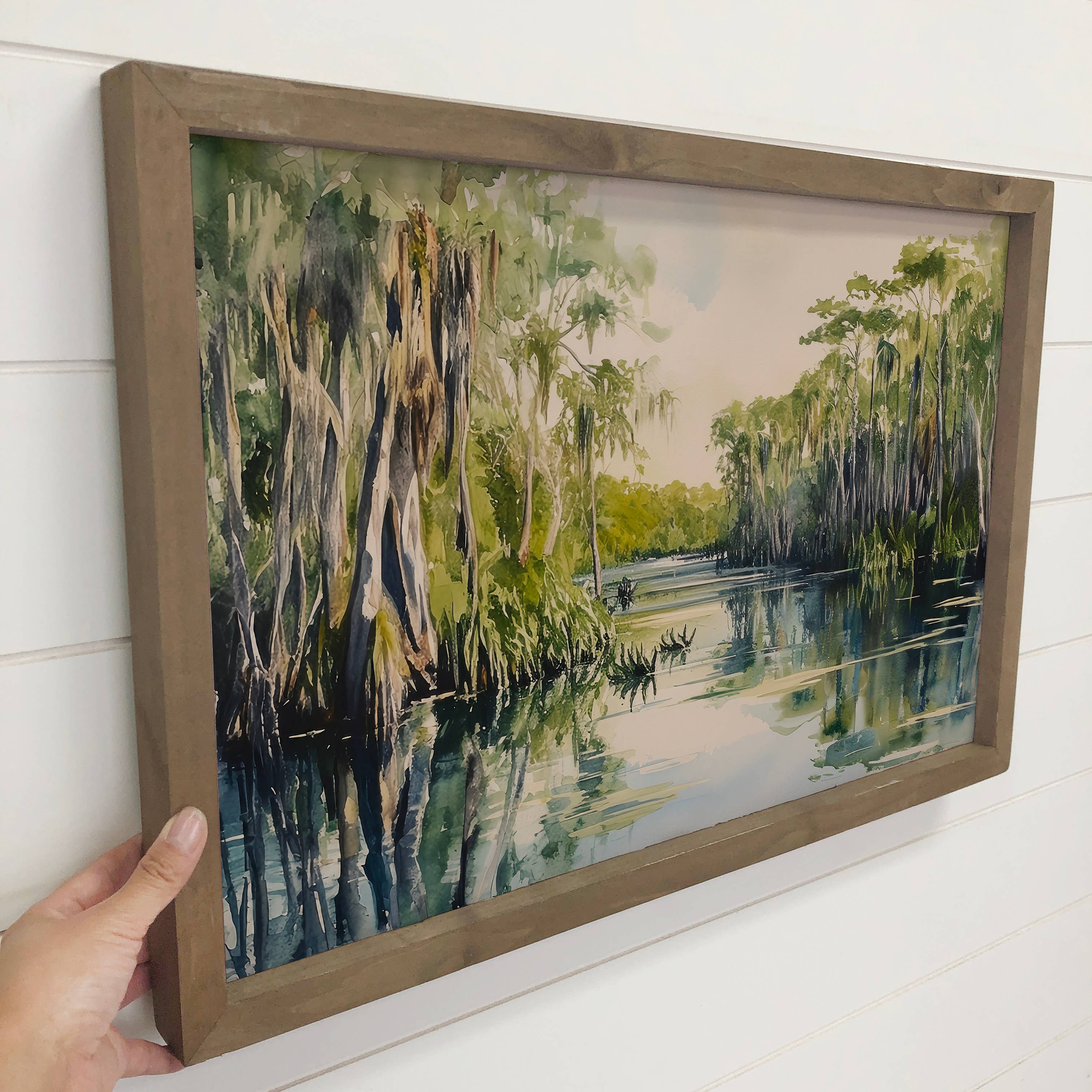 Hangout Home - Wholesale Art Print - Green Everglades Florida - Nature Landscape Canvas Art 3