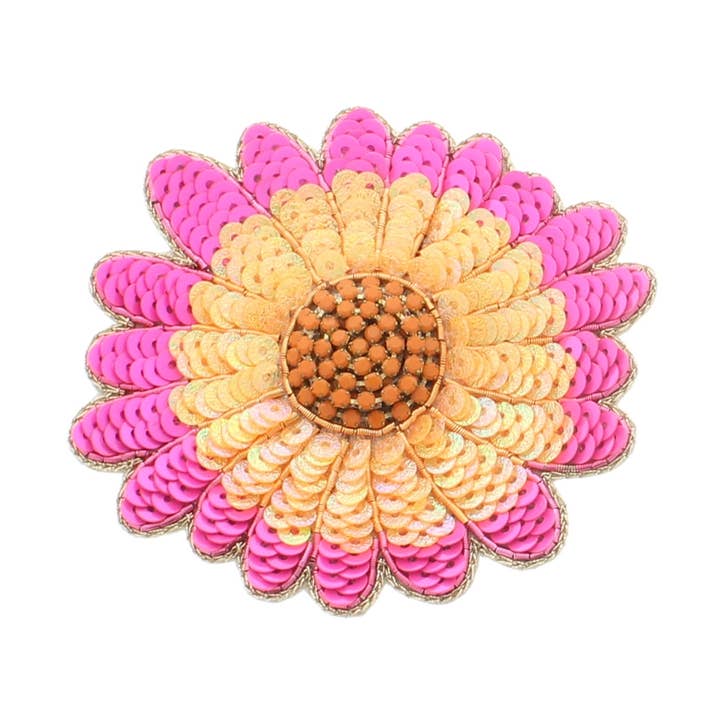 Embroidery Beaded Hat Pin for wholesale by HHH Designs