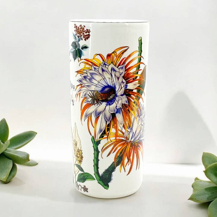 Minster Stylish Living Ltd - Wholesale Umbrella Stand - 18" Round Floral Umbrella Stand0