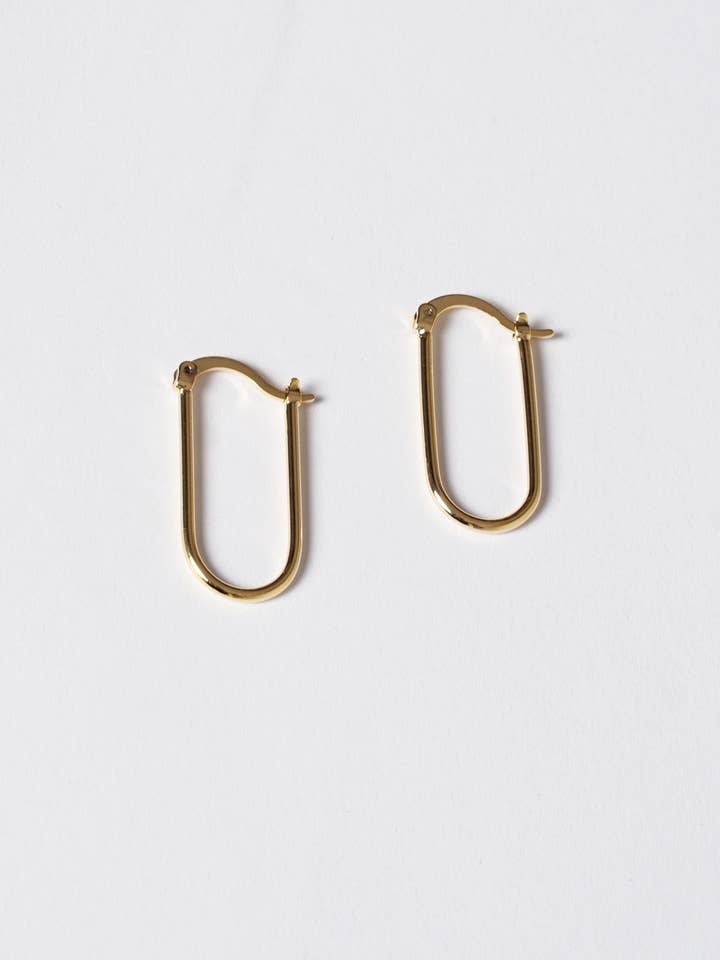 Oval Hoops for wholesale by SOLI STUDIO