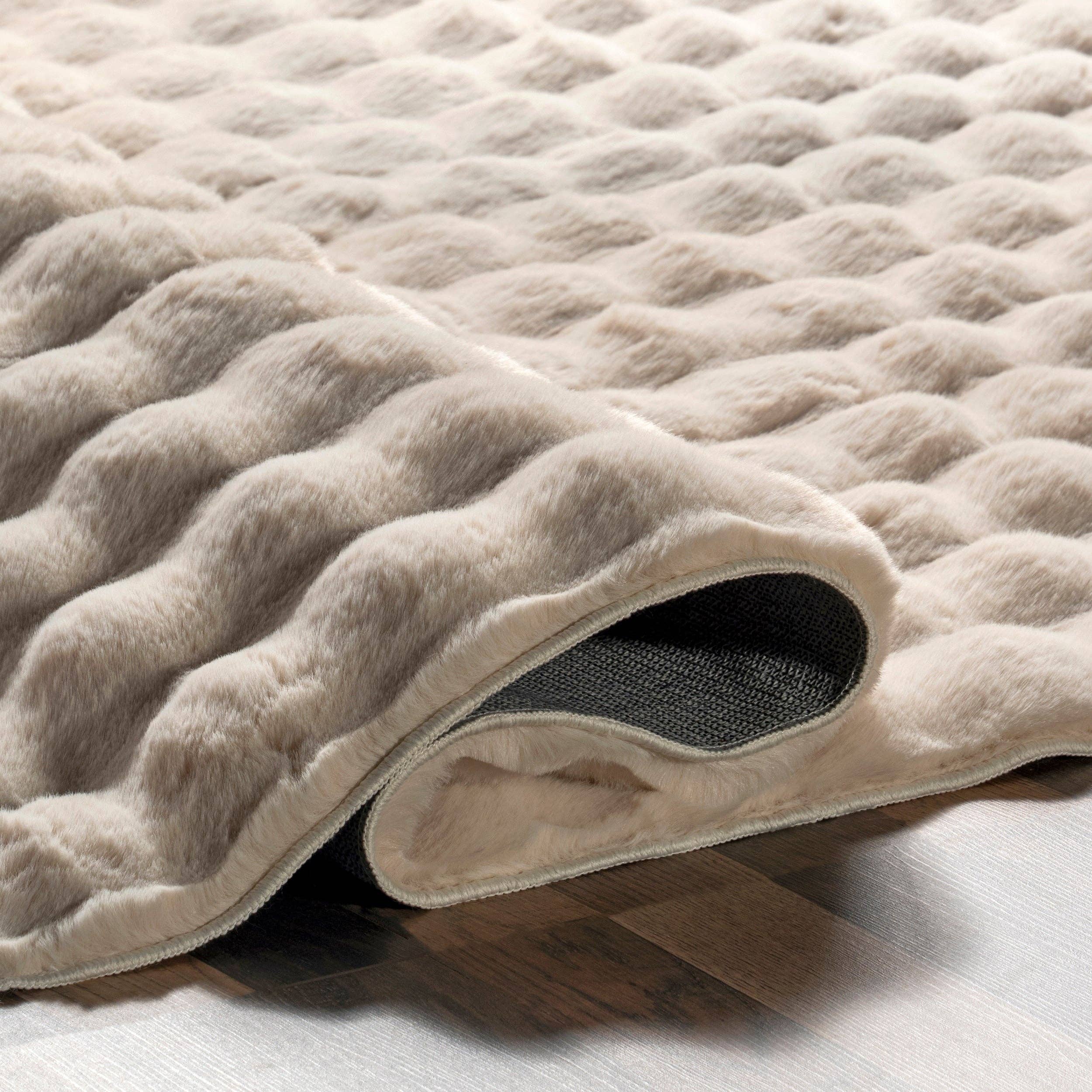 nuLOOM - Wholesale Area Rug - Jeni Solid Faux Rabbit Machine Washable Area Rug40