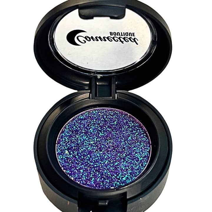 Magnetic Muse - Blue/Purple Duochrome Glitter Single Eyeshadow for wholesale by Connected Boutique