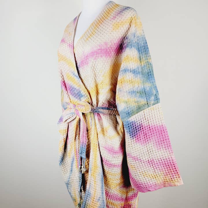 Unisex Robe,Beach robe,Bath robe and spa,Honeycomb Woven for wholesale by EBRU Home