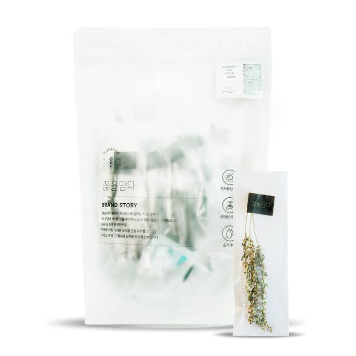 KKOKDAM – Großhandel Gesundheits-/Entgiftungstee – Beifuß-Blumen-Teestab (20ea), Großpackung