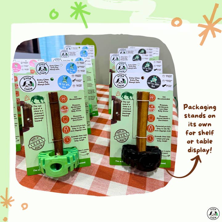 EverChew - Wholesale Pet Chew Toy - Dog - RETAIL - EverChew Bully Stick Holder Starter Packs (Singles & Cases)7