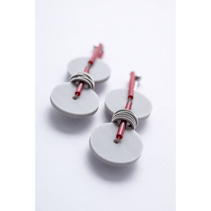 Rosalba Galati SRL - Wholesale Dangle Earrings - Carter Glass Round2