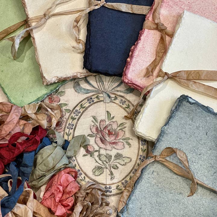 Handmade Deckled Edge Paper Bundles for wholesale by Monahan Papers