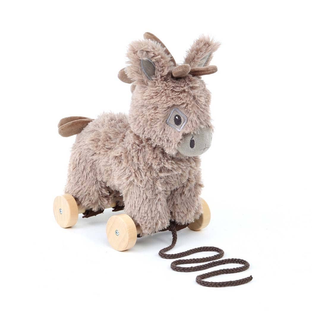 Little Bird Told Me Uk – wholesale Classic toy – Kids – Norbert Donkey Pull Along Toy - children's toys, wooden toys