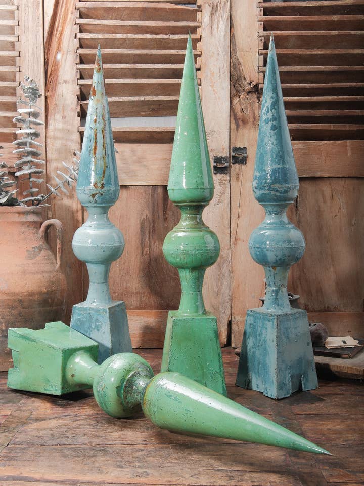 Vintage stil metallspira för wholesale av Golden Oldies Antiques