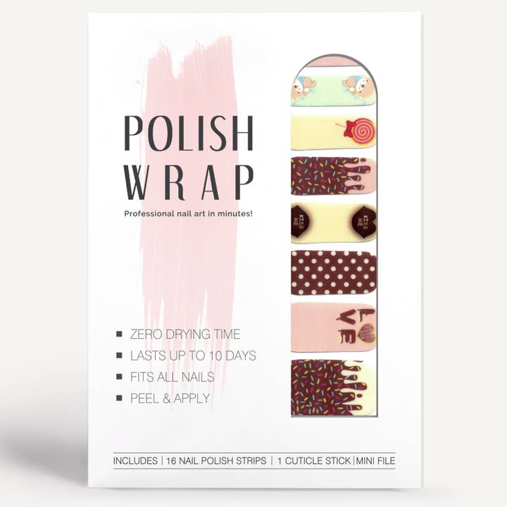 Confecciones verdaderas para venta al por mayor de Polish Wrap