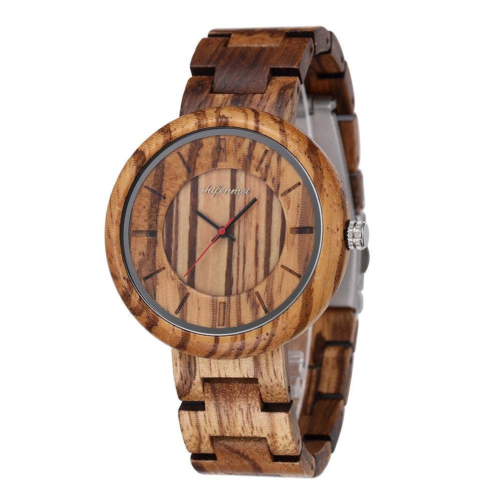 WoodWristCo - Wholesale Wrist Watch - Women's - Women's Watch Wooden Green Fashion Quartz Watch10